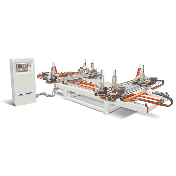 Máquina de soldadura de cuatro esquinas CNC horizontal, SHP4WD-CNC-3000B